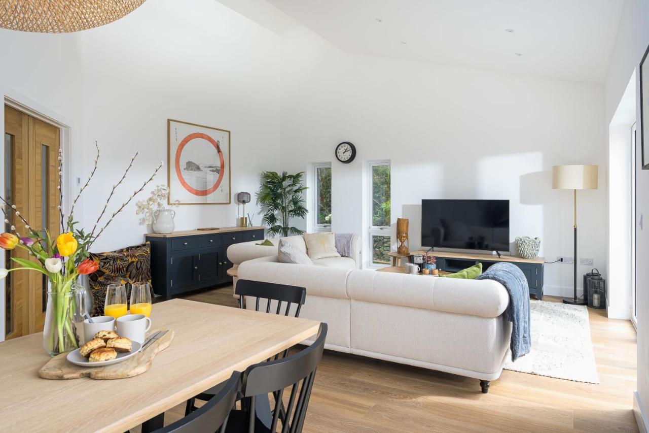 The Hideaway, Modern 3 Bed In Tintagel, Cornwall Luaran gambar